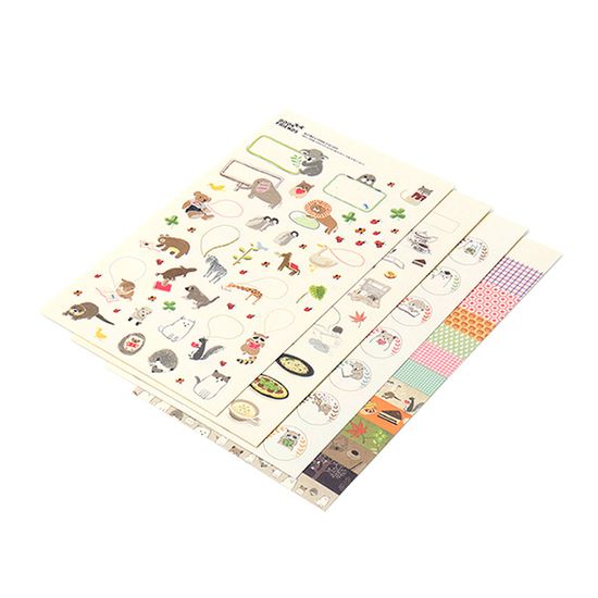 책 친구들 스티커