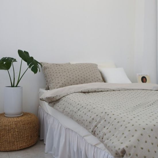 쁘띠옐로우 이불침구세트 Q