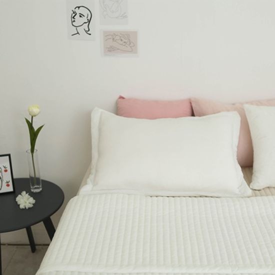 부드러운 모달 프릴 스프레드 겸 이불-4컬러