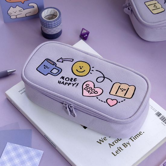 아이코닉 두들 펜파우치