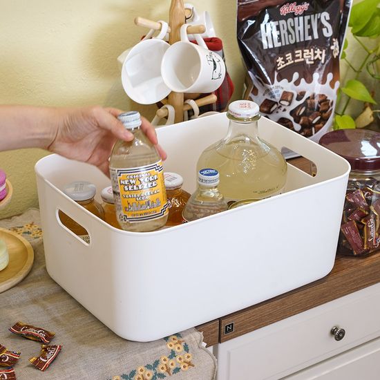 로코스 정리함 M 2+2 수납 바스켓 펜트리 리빙박스