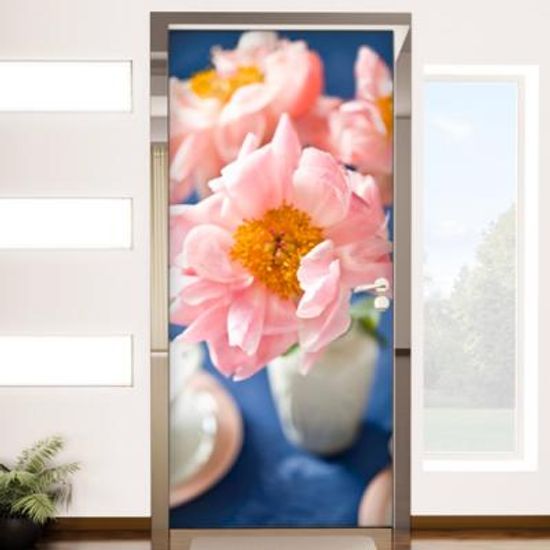 ac145-분홍분홍모란꽃_현관문시트지