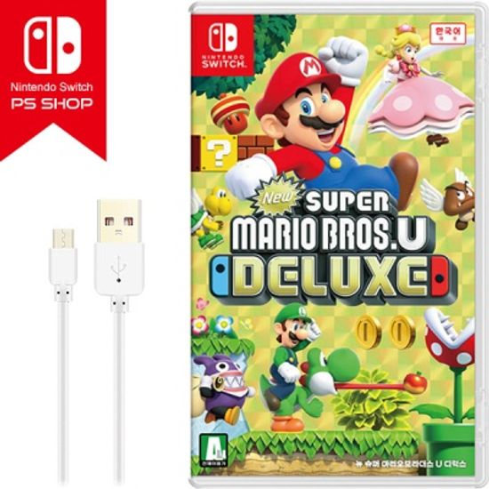 스위치 뉴 슈퍼 마리오 브라더스 U 디럭스 (C-TYPE 충
