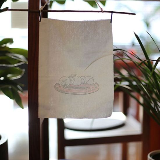 프랑스자수 자수가랜드 DIY 키트 - 돼냥이 세마리