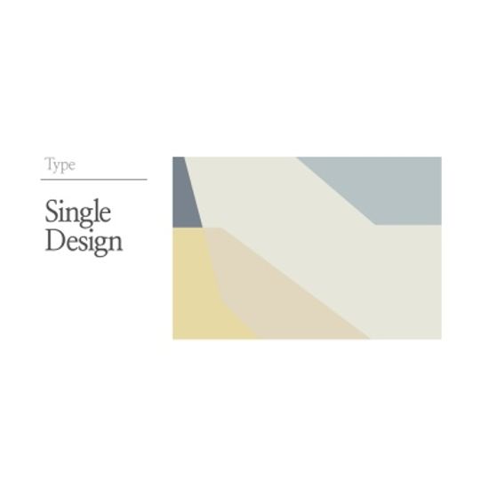 애나 블루 버드 러그