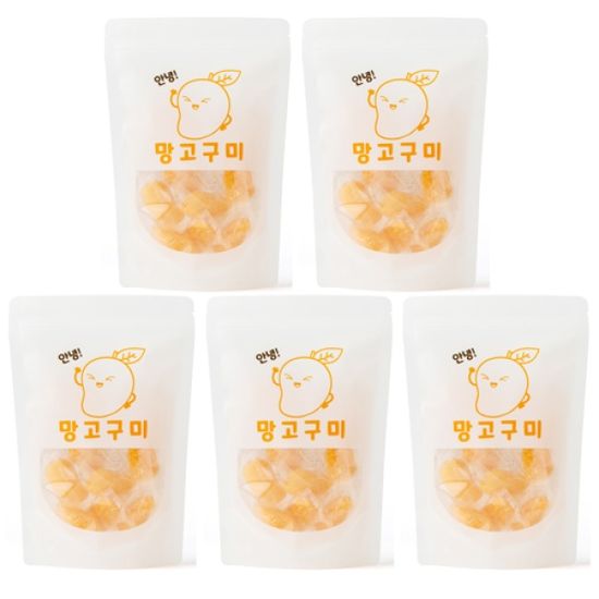 푸드터치 태국 마하차녹 망고구미 젤리 150g * 5팩