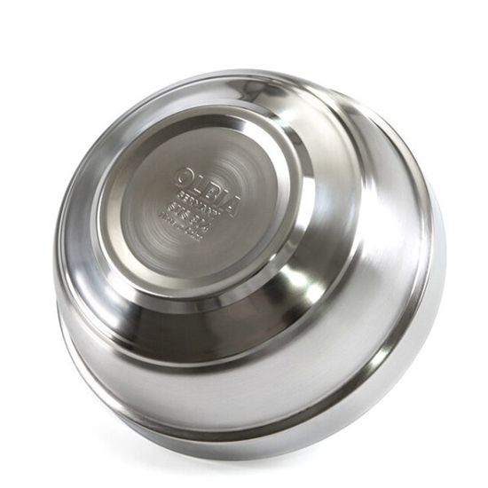 올비아 스텐 이중 18cm 1P 면기 냉면그릇 국수그릇