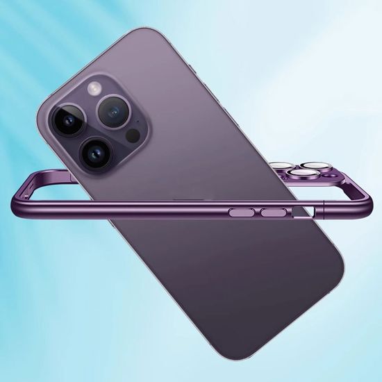 아이폰15 PRO MAX 카메라보호 메탈 테두리 범퍼케이스