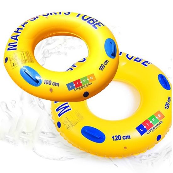 라이프가드 원형튜브 120cm 대형 바캉스 물놀이용품 