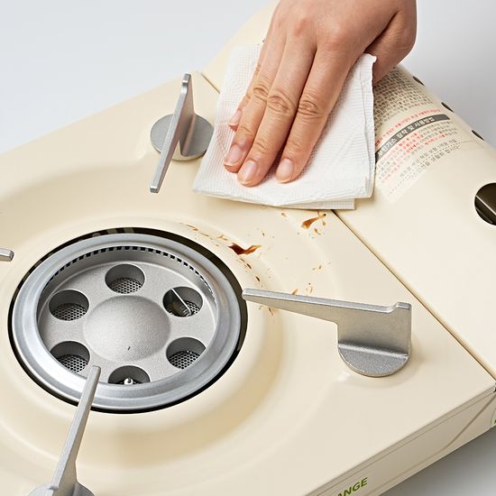 지라프 부르스타 휴대용가스버너 판테온가스렌지 크림