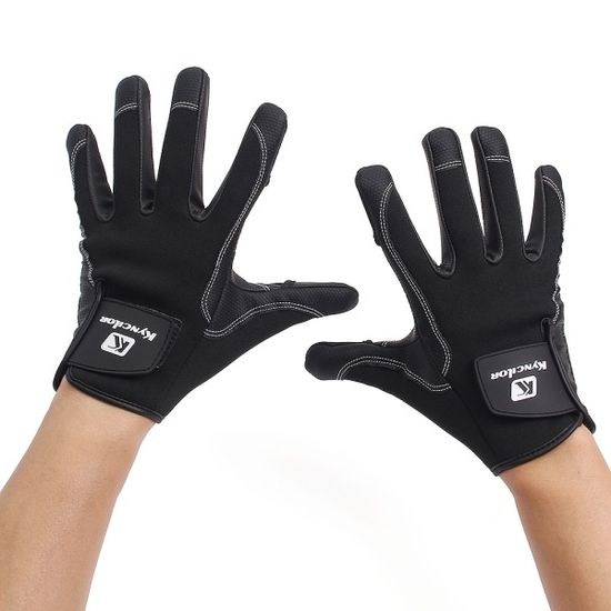 스피드 2컷 오픈형 낚시 장갑(L) (블랙) 논슬립장갑