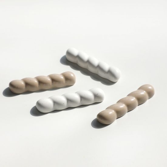 오베른 도자기 수저받침 2color 1p