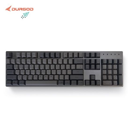 DURGOD 투톤 기계식 키보드 / 황축