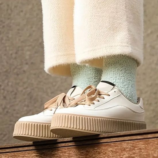 소프트 터치 여성용 수면 양말 1켤레