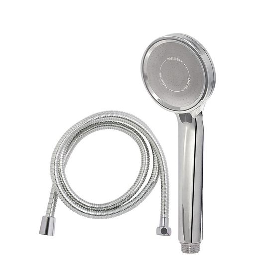 대림바스 1기능 수압상승 샤워헤드+메탈호스 2M SET