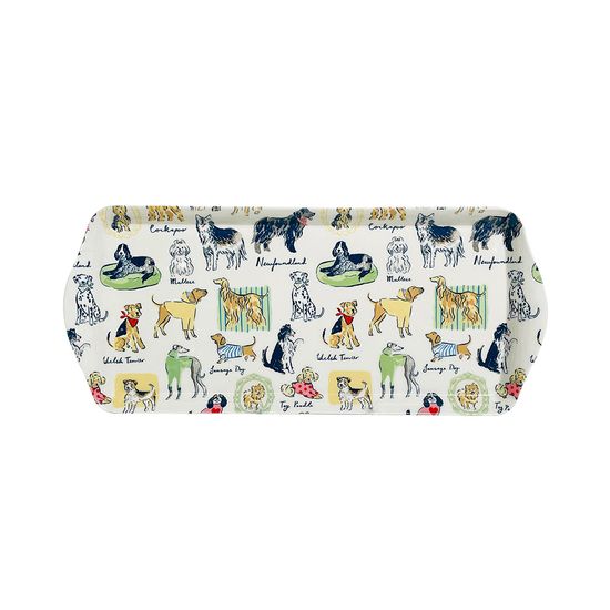 베스트인쇼 강아지 멜라민 쟁반 (중)