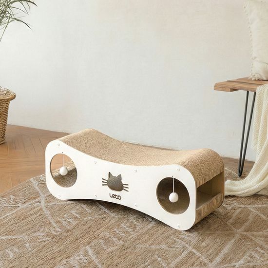 레토 고양이 스크래쳐 대형 소파 터널 LCH-ST04