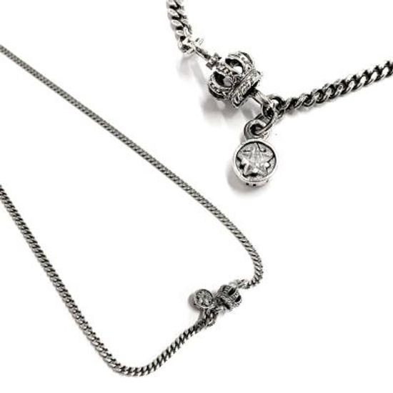 [실버문] 실버크라운 목걸이 전체925실버