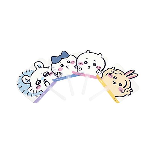 먼작귀 귀요미 부채(H131658)랜덤