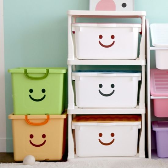 화이트 해피 프레임 패키지 3단 +애니멀 스티커 증정