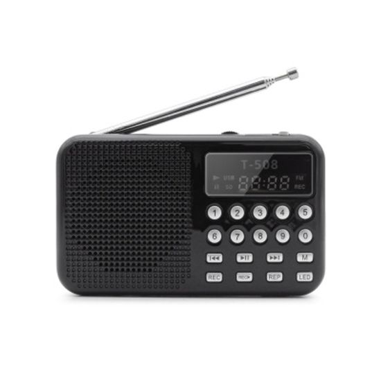 포터블 FM 라디오 스피커 / 녹음 음악재생 LIF118D