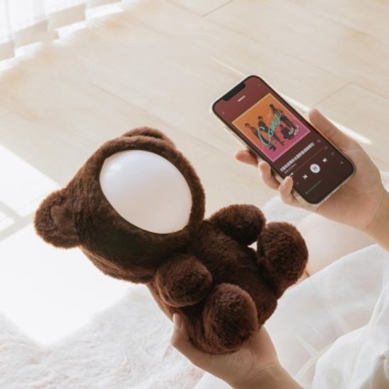 DIY 표정 토끼 곰 인형 무드등 블루투스 스피커