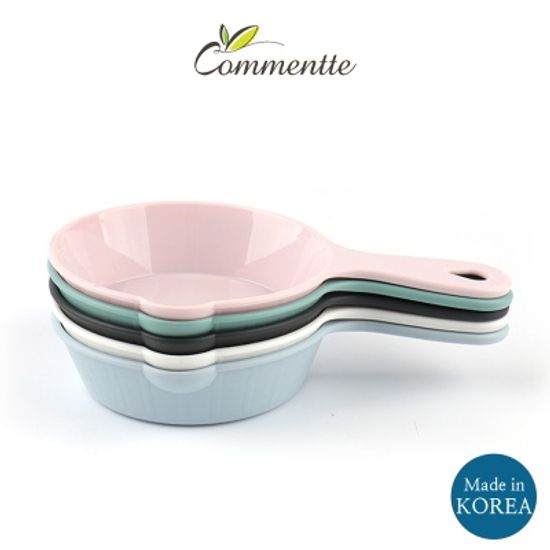 꼬망뜨 항균 손잡이 앞접시 5종세트 - 사각/원형