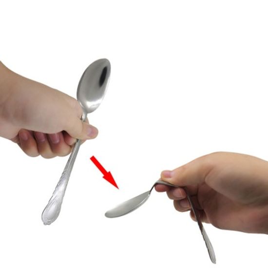 휘어지는 스푼 포크 마술 매직 트릭 마법 마술사 놀이