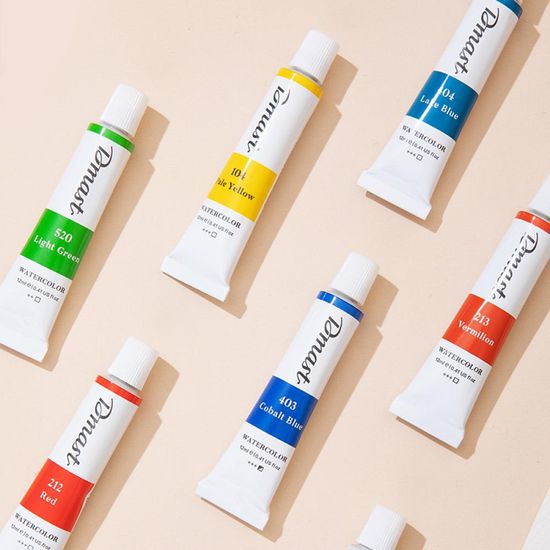 디마스트 전문가용 수채물감 (12ml) 12색