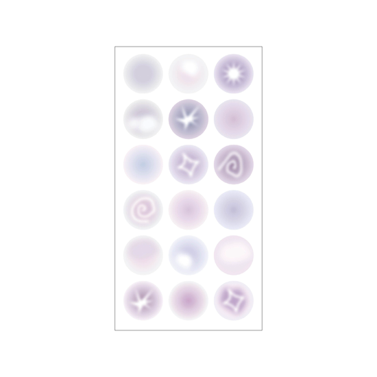 meteor스티커 (purple)
