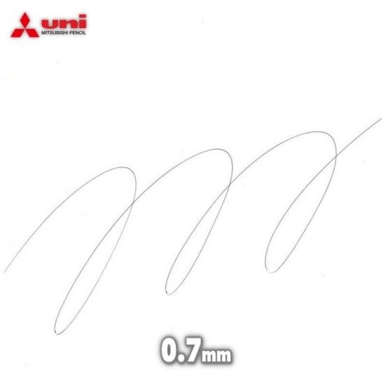 [MITSUBISHI uni] 유성볼펜 0.7mm(블랙)X10 / SN80.24