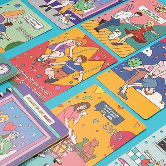 아르디움 DIY A5 6공 표지리필 SSUN