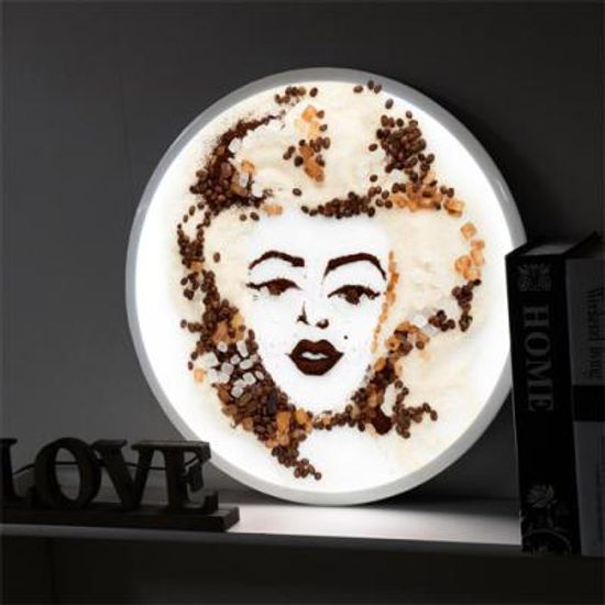 nc893-LED액자45R_마를린몬로_LED사인