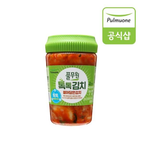 풀무원 톡톡 썰어담은김치(용기형)(400g) x 1개