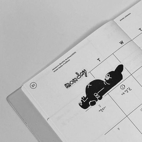 데일리 드로잉 스티커 ver.2