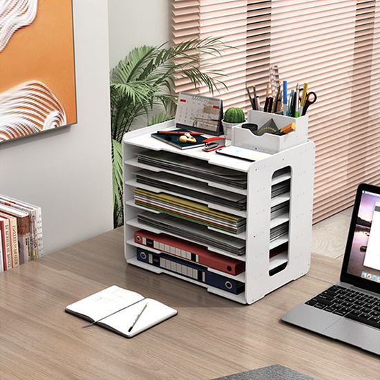 다이안 사무실 책상 A4 용지 서류 파일 정리함 보관함