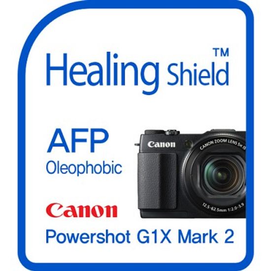 [힐링쉴드] 캐논 파워샷 G1X Mark II AFP 올레포빅 액정보호필름 2매(HS143532)