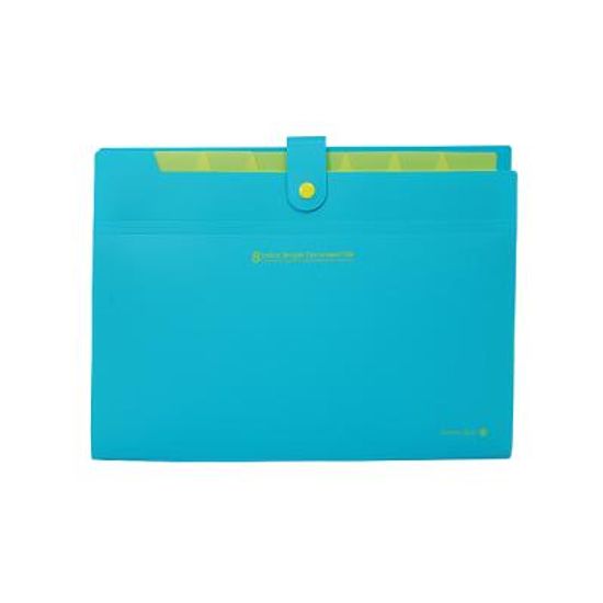 모닝글로리 8분류 간편 도큐멘트화일 블루