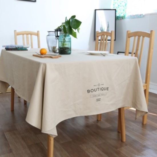 모던 린넨 식탁보 테이블보