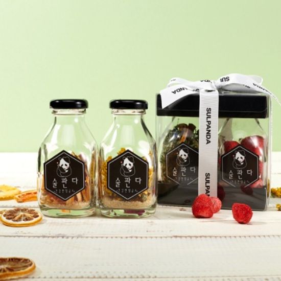 술판다 담금주 키트 200ml 2구 포장세트