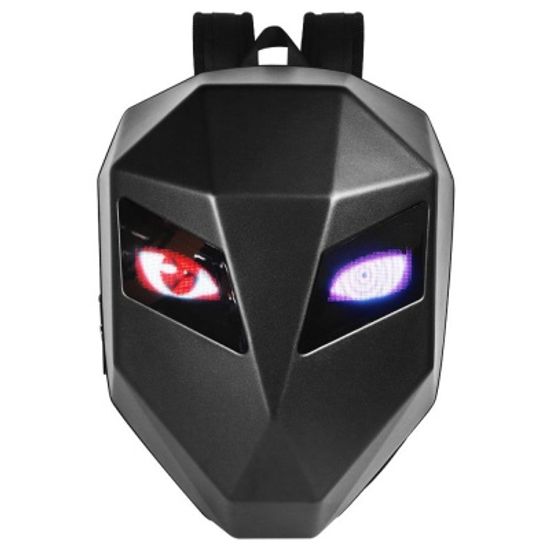 바이크 백팩 LED 오토바이 가방 방수 헬멧수납 리어백