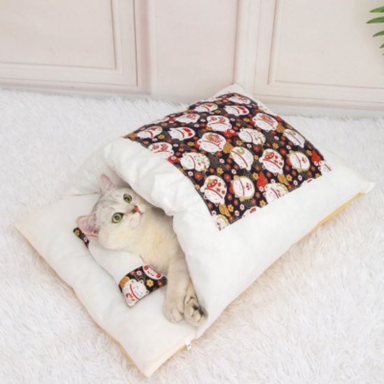 캣배딩 고양이 베개+이불(44x29cm) 반려동물 숨숨집