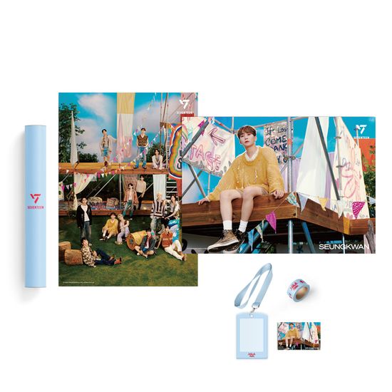 세븐틴 HEAVEN 포스터 패키지