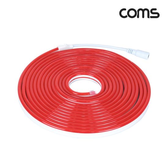 COMS) LED 논네온 조명 호스 5M Red(DC 12V)(WFGG57Q)