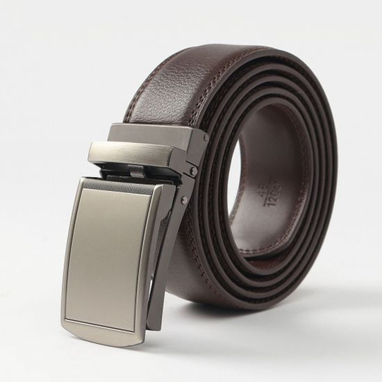 [아일렌] 1+1 특가 남성 소가죽 자동버클 벨트 4종