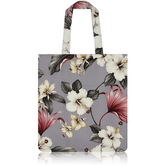 nother Hamakua Hawaiian Flat Tote Bag (Slate)