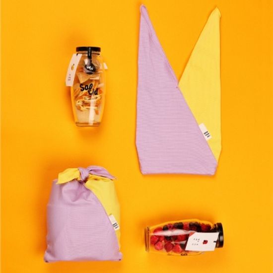 [자수각인] 살룻 담금주 키트 2구 보자기 파우치세트 