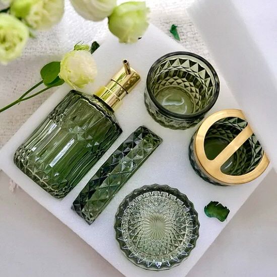 럭셔리 스파 욕실 용기 5종 세트