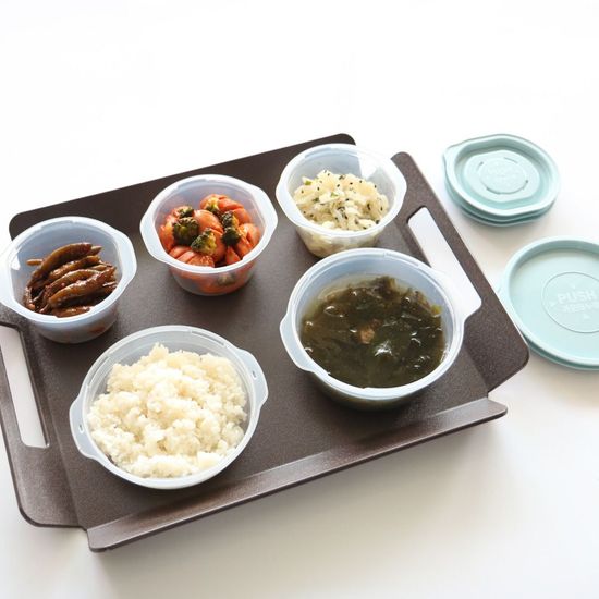 전자렌지용 냉동국 냉동밥 소분용기 8P(WFFO9E8)