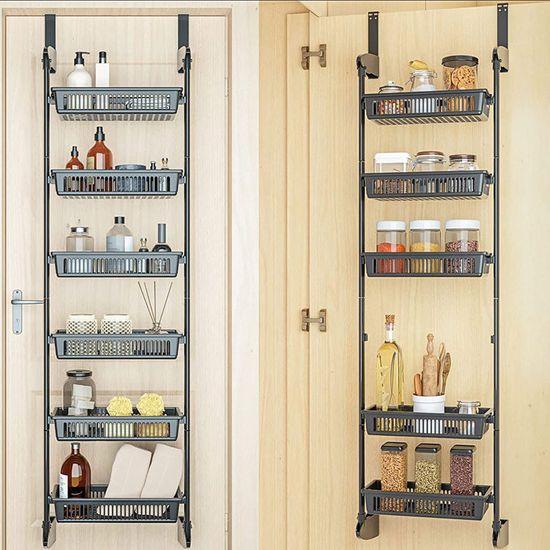 틈새 도어훅 주방 욕실 수납 장 정리함 수납함 선반